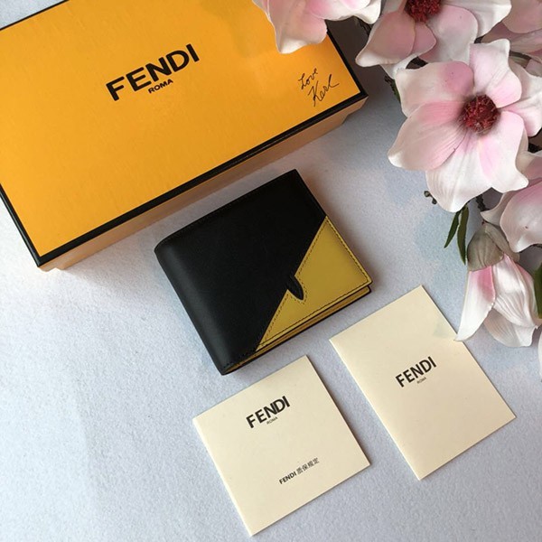フェンディ 二つ折り財布 コピー コーナーバグズ 7M0274通販